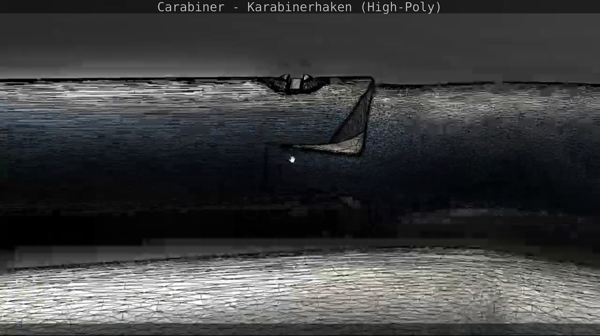 Carabiner - Karabinerhaken - High-Poly 3D model_129