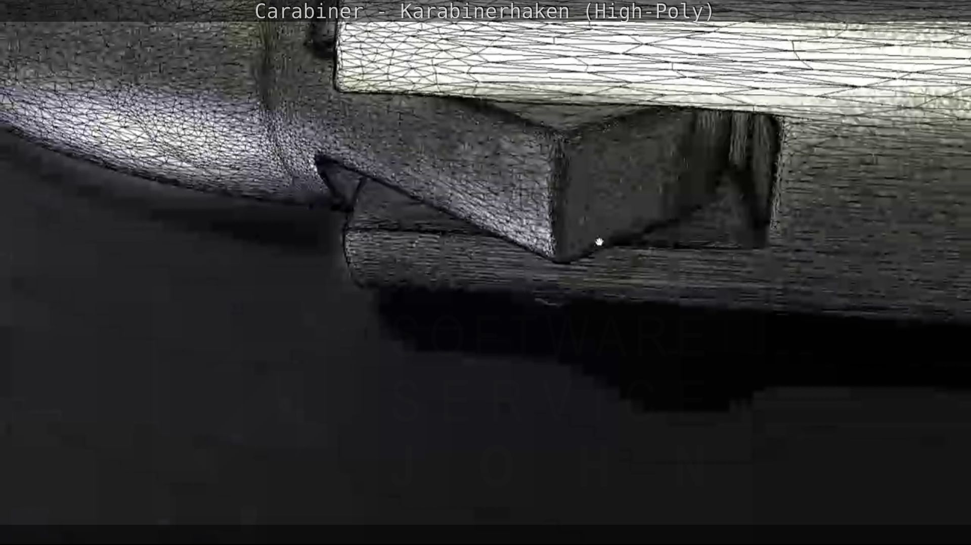 Carabiner - Karabinerhaken - High-Poly 3D model_123