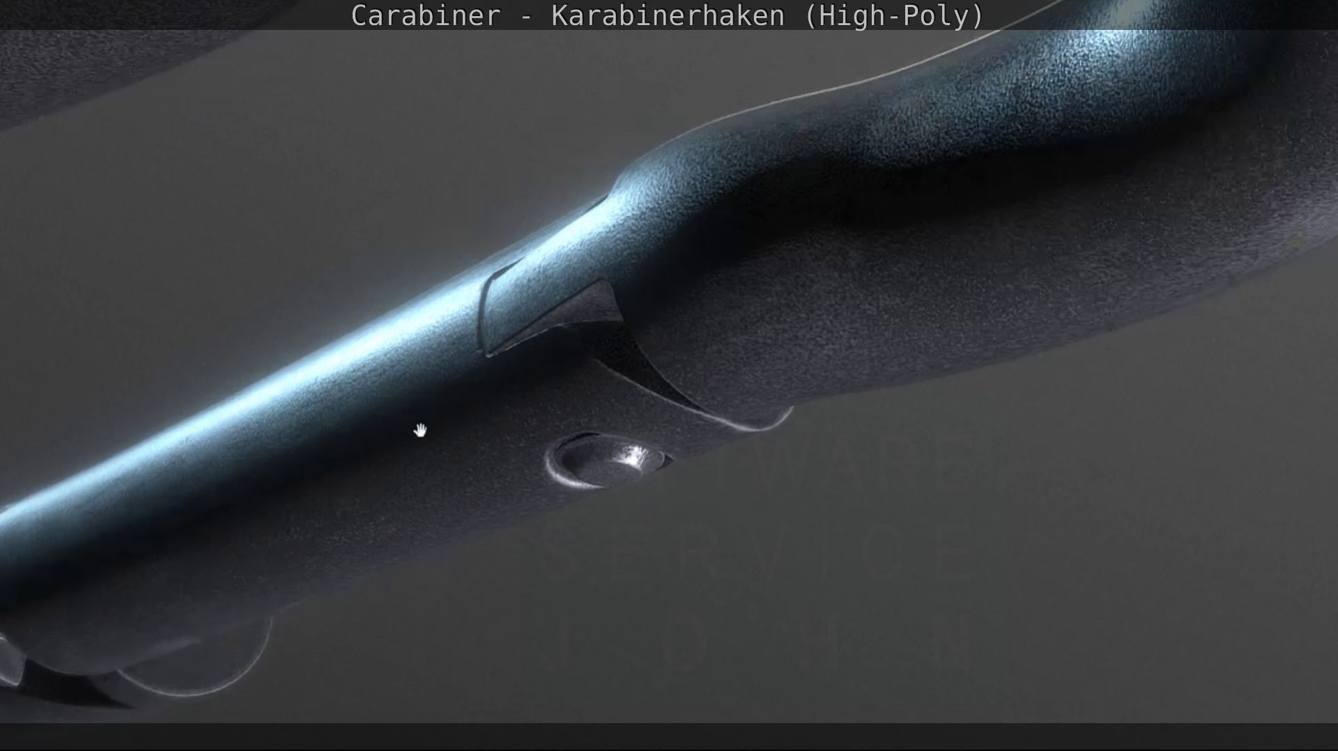 Carabiner - Karabinerhaken - High-Poly 3D model_61