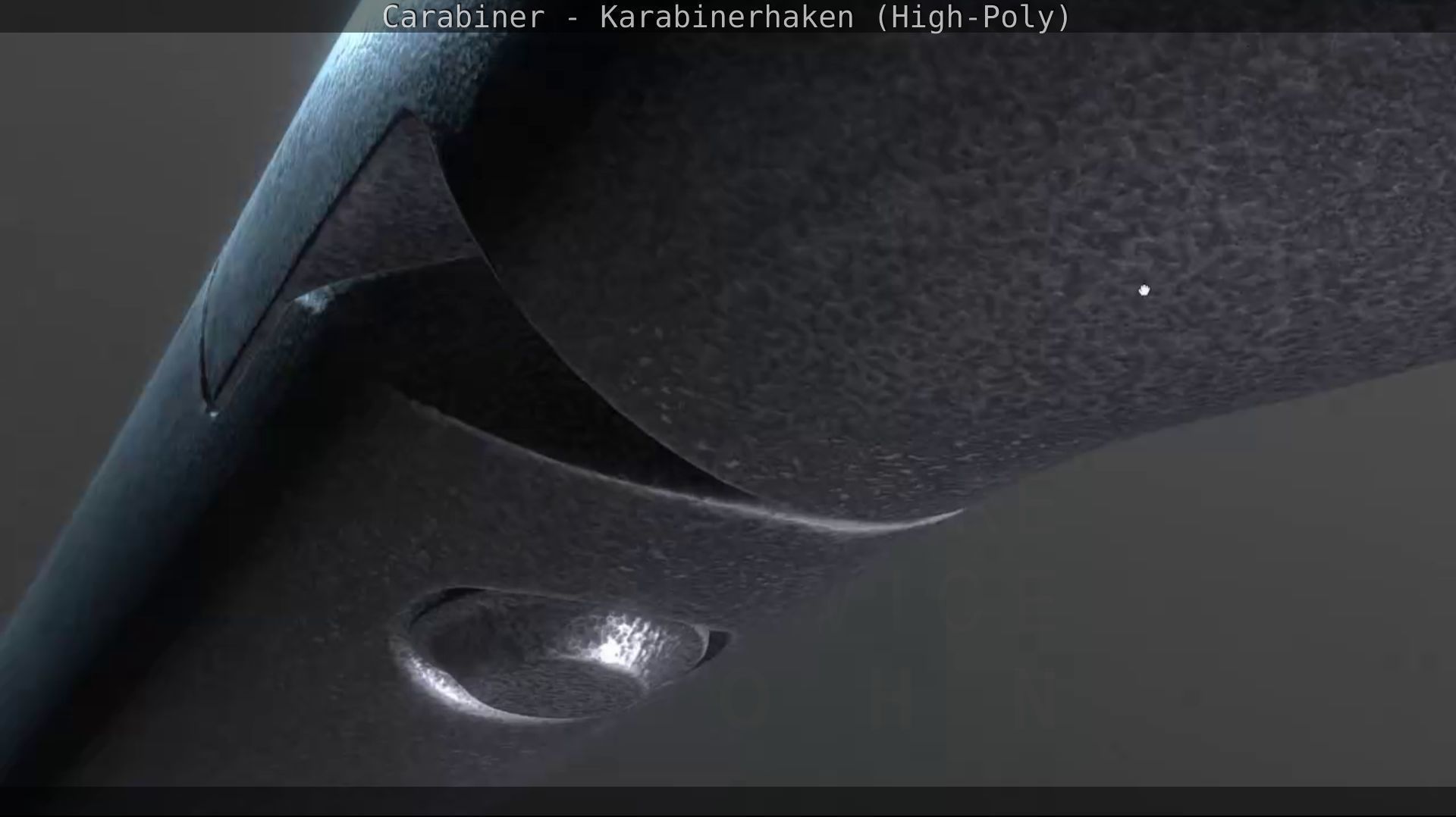 Carabiner - Karabinerhaken - High-Poly 3D model_54