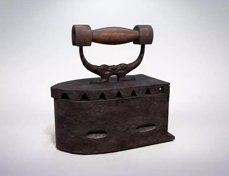 Antique Iron 3D model