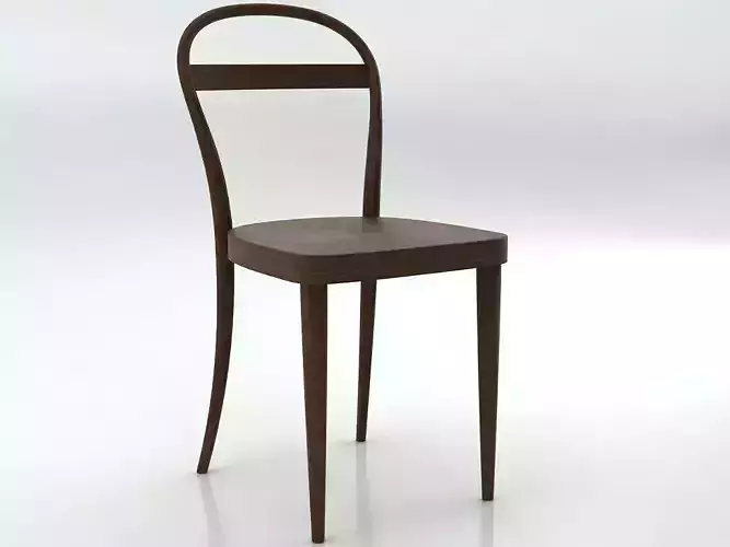 Thonet Muji chair Low-poly 3D model