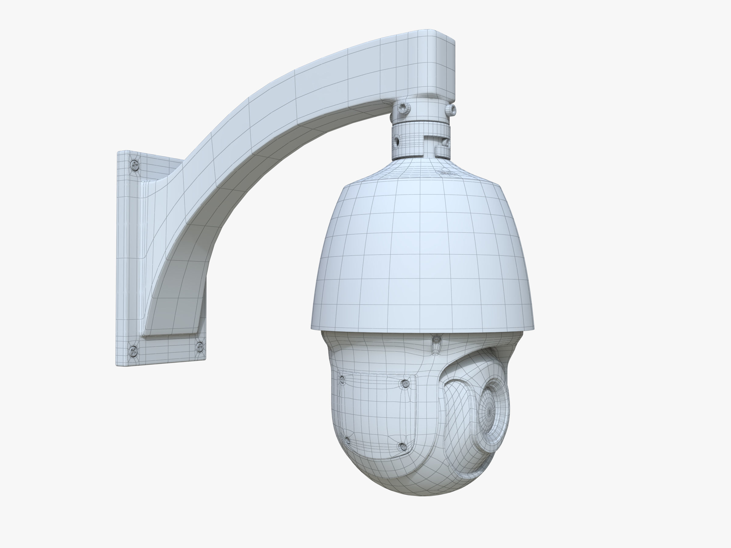 Security Camera Security 3D model_8