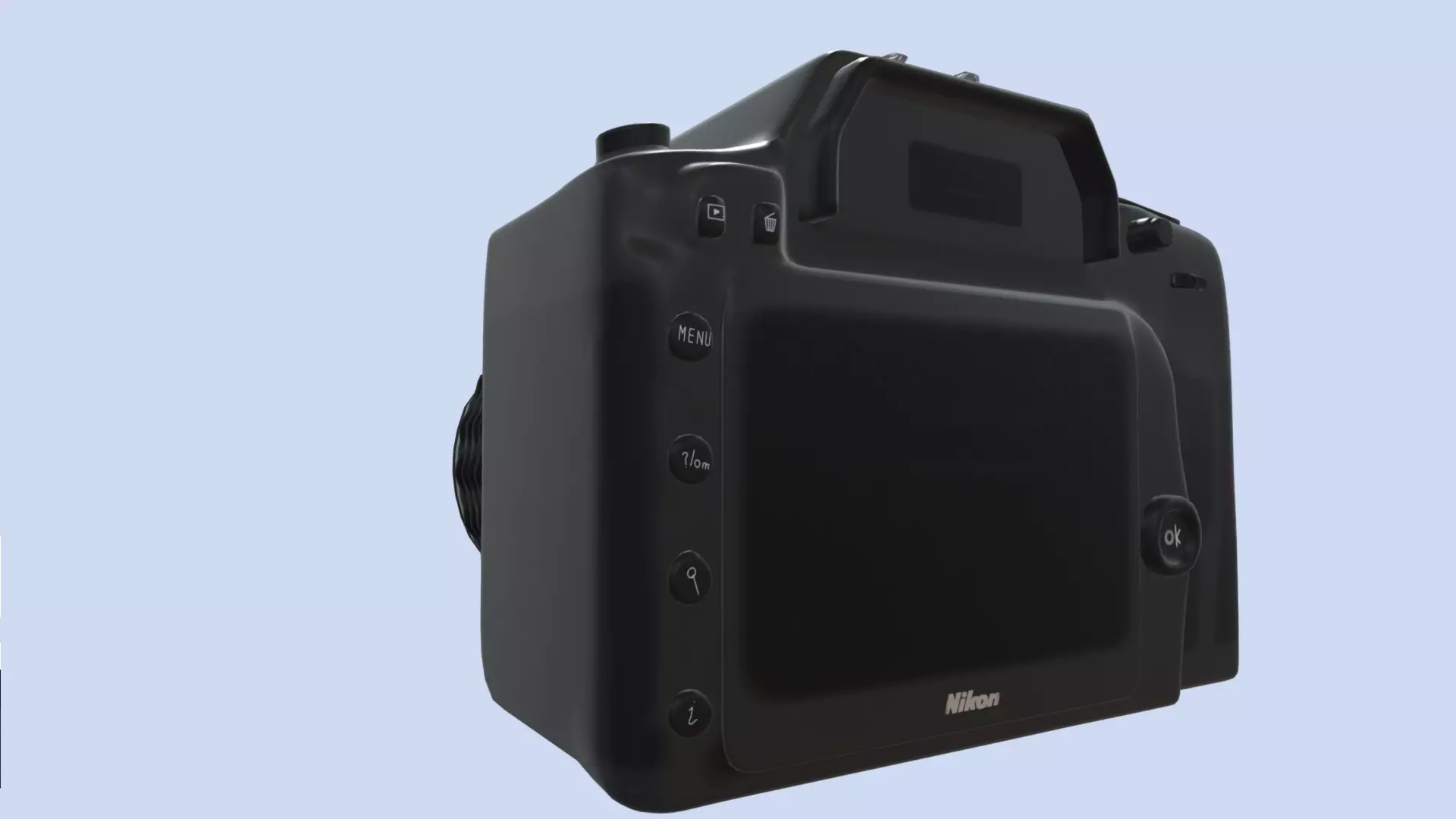 Camara Nikon D7100 3D model