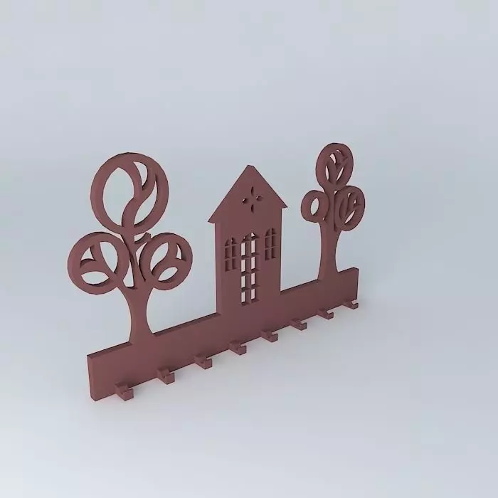 key hanger Free 3D model