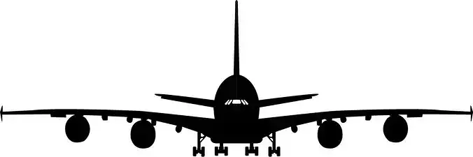 Airbus A380 3D print model