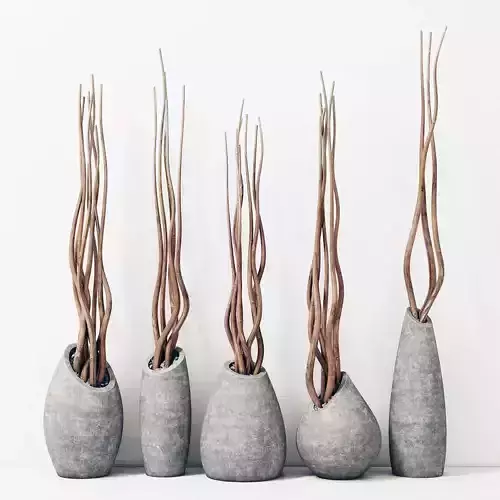 Branc concrete vase