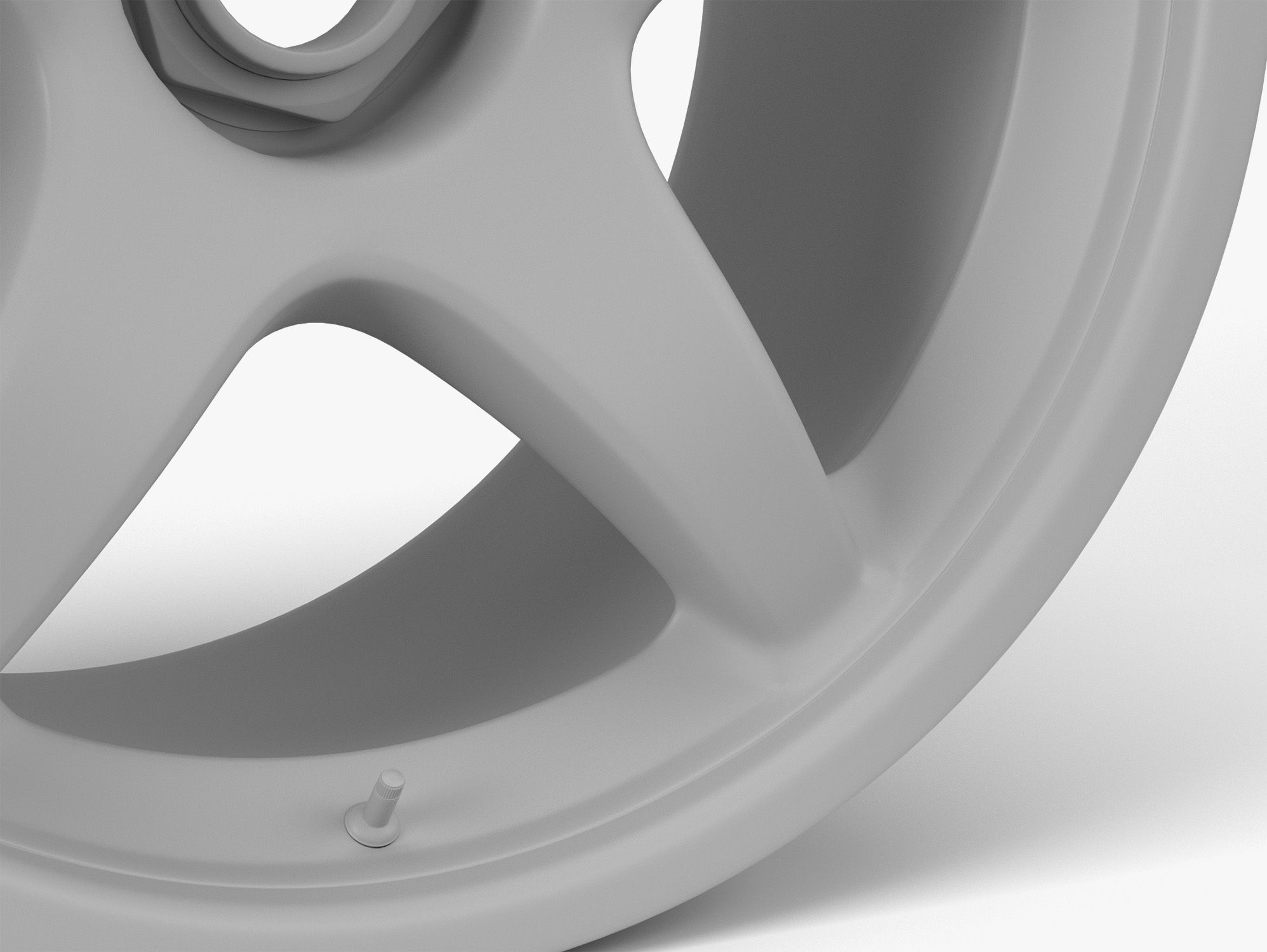 OZ Racing Wheel Low-poly 3D model_4