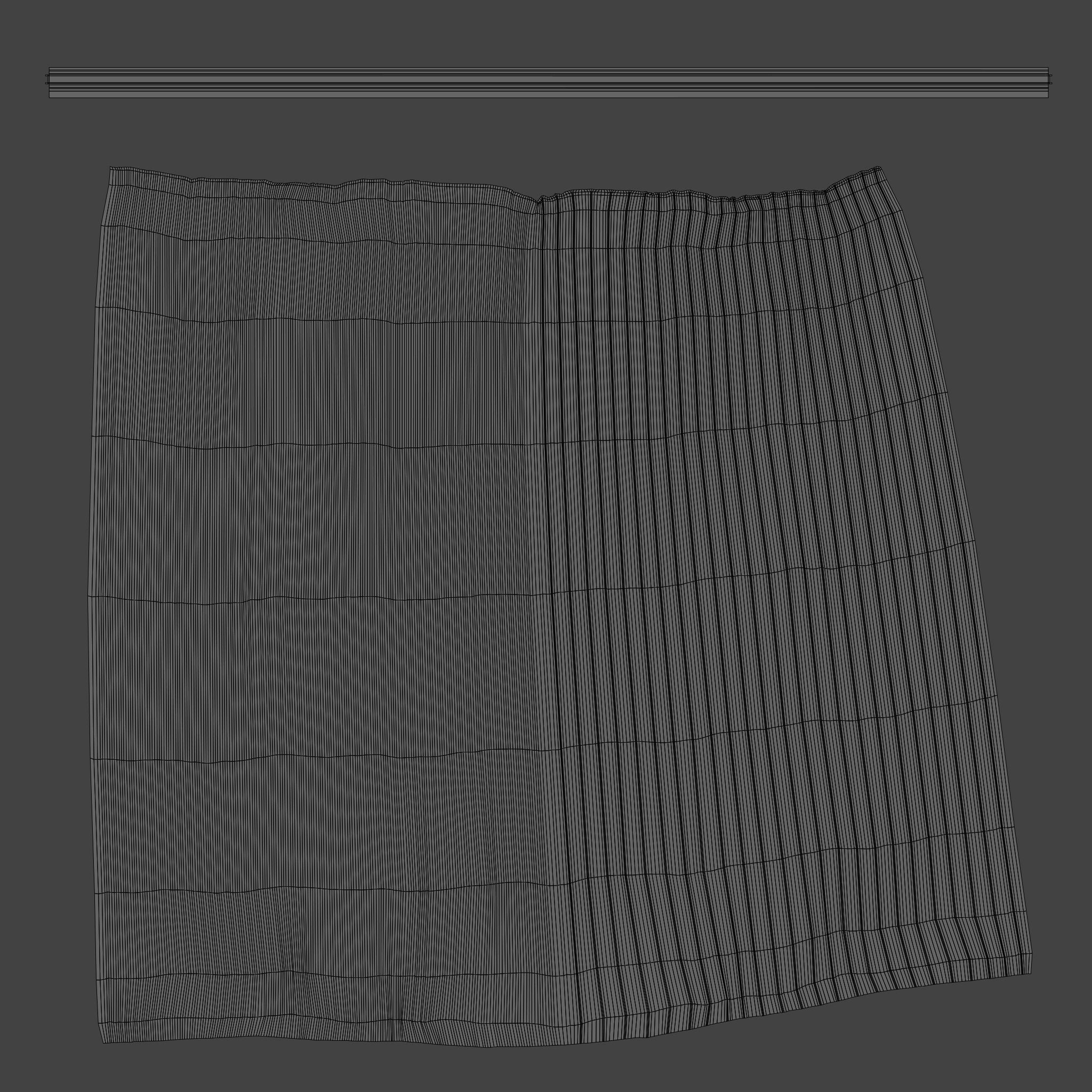 Modern Kitchen Scene Low-poly 3D model_16