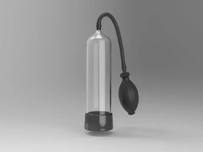 Penis Pump Enlarger 3D model