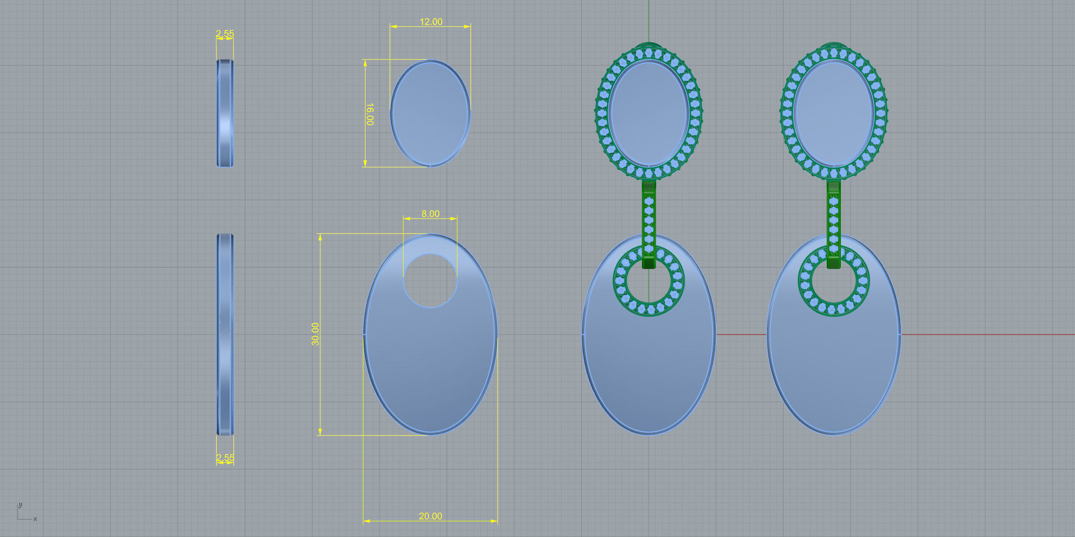 Gold N686 3D print model_8