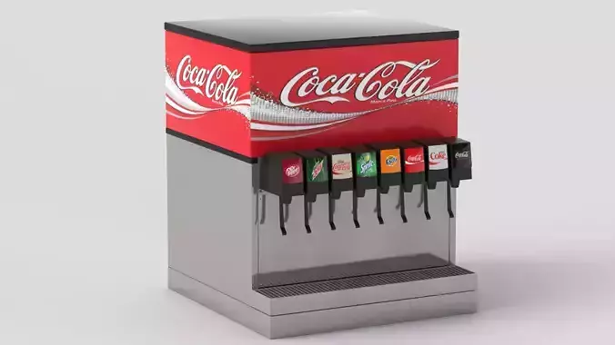8 Flavor Counter Electric Soda Fountain System