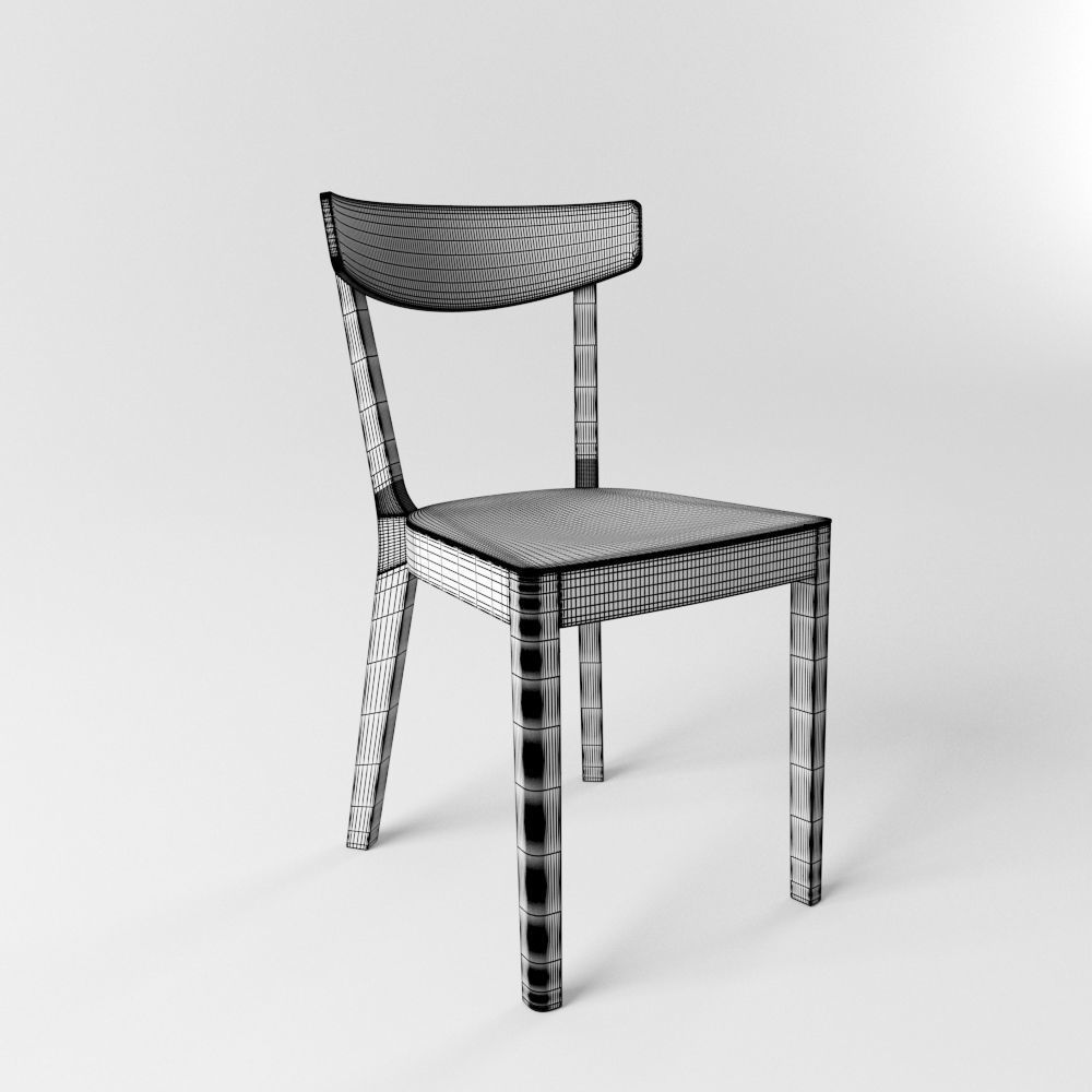 Prag Chair 3D model_9