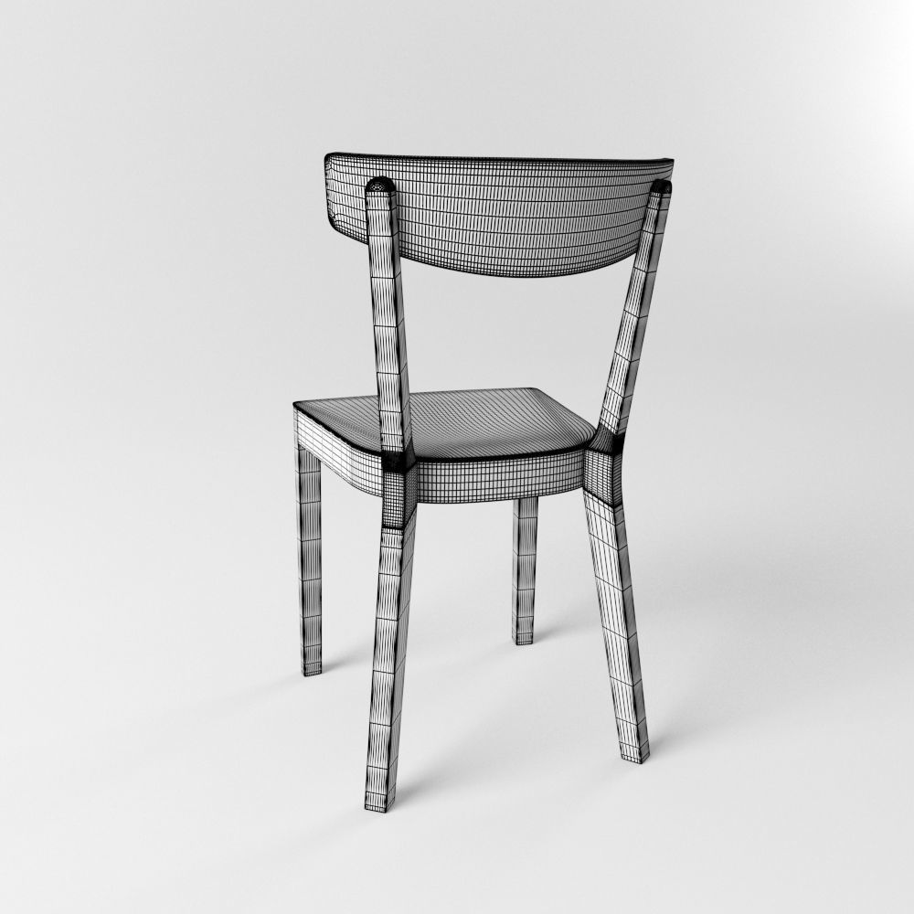 Prag Chair 3D model_12