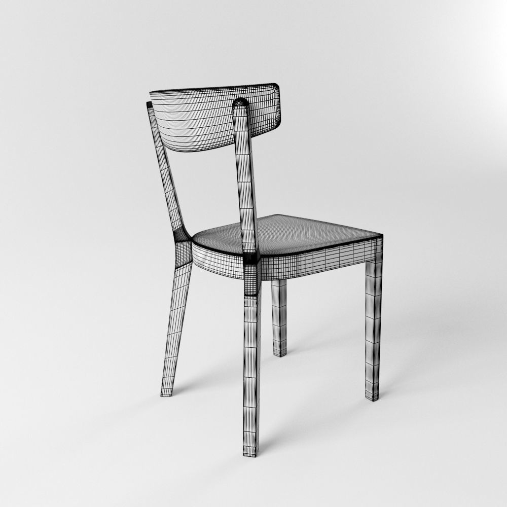 Prag Chair 3D model_11