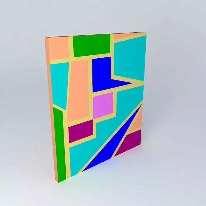 wall art Free 3D model