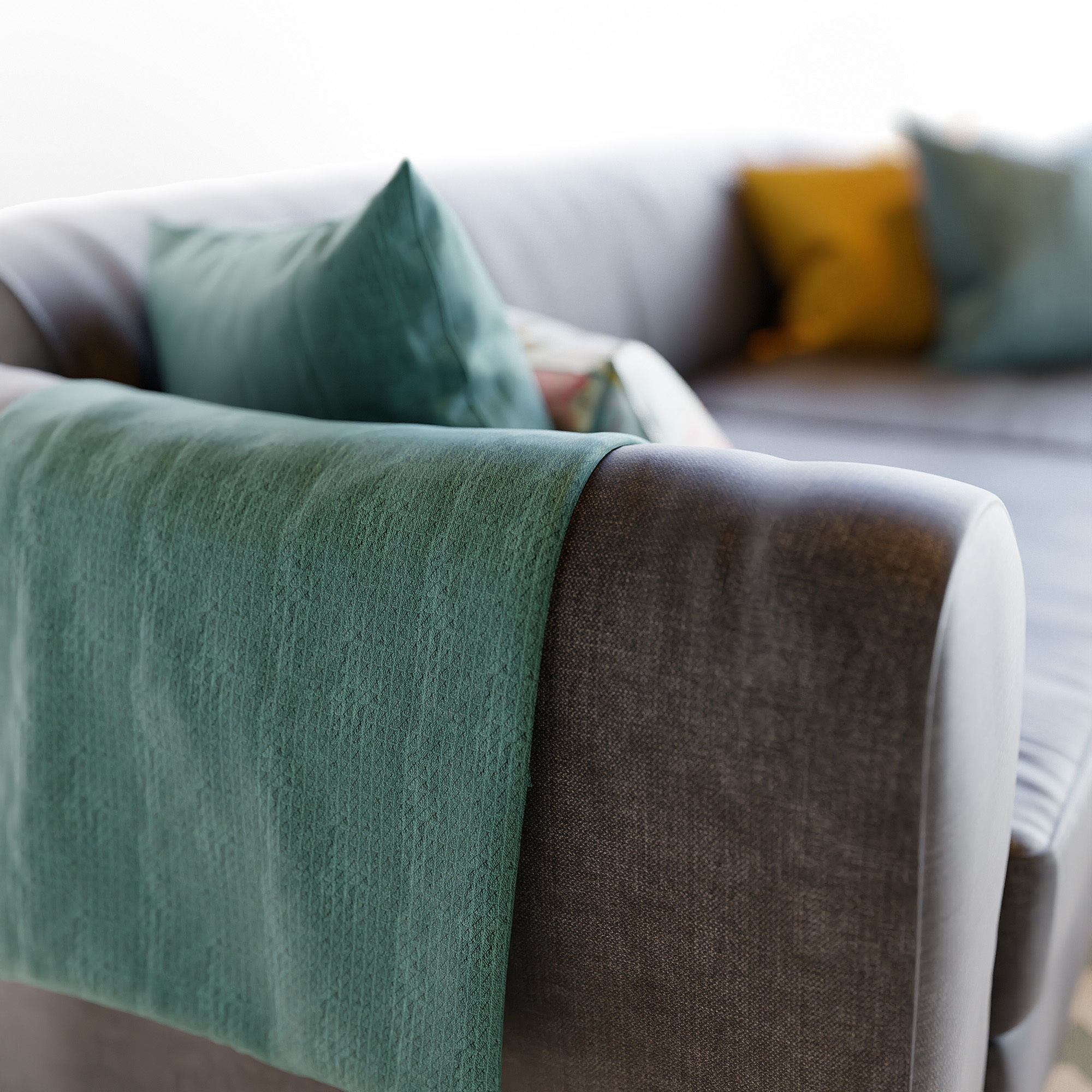 Sofa Livingroom Set 3D model_5