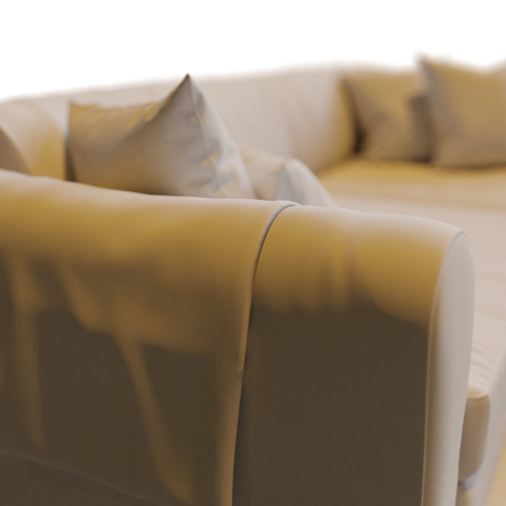 Sofa Livingroom Set 3D model_16