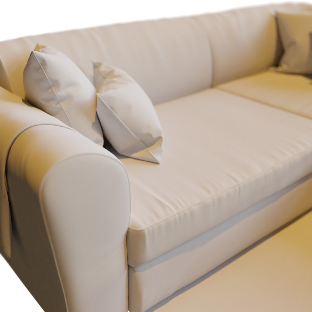 Sofa Livingroom Set 3D model_10