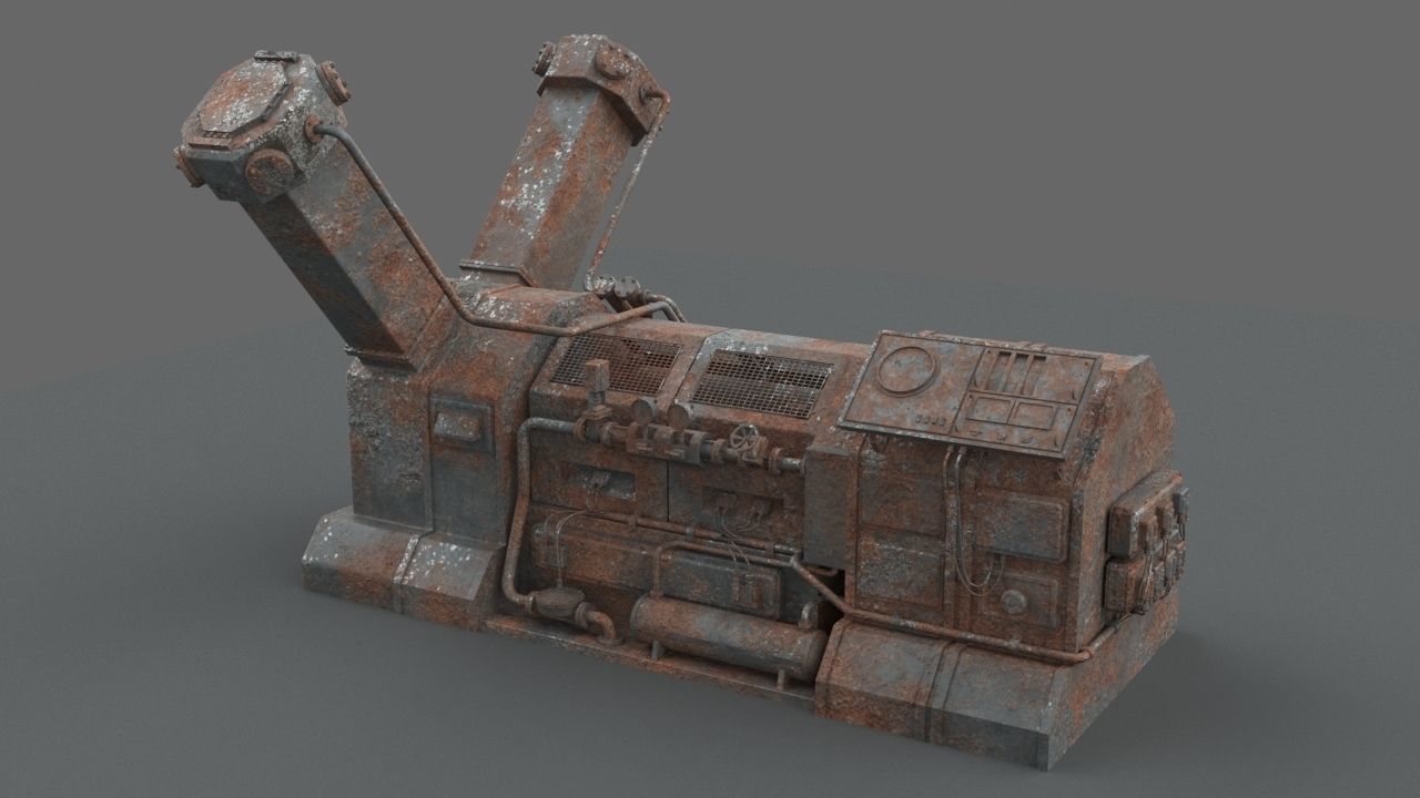 Machinery devices pack 3D Model Collection_4