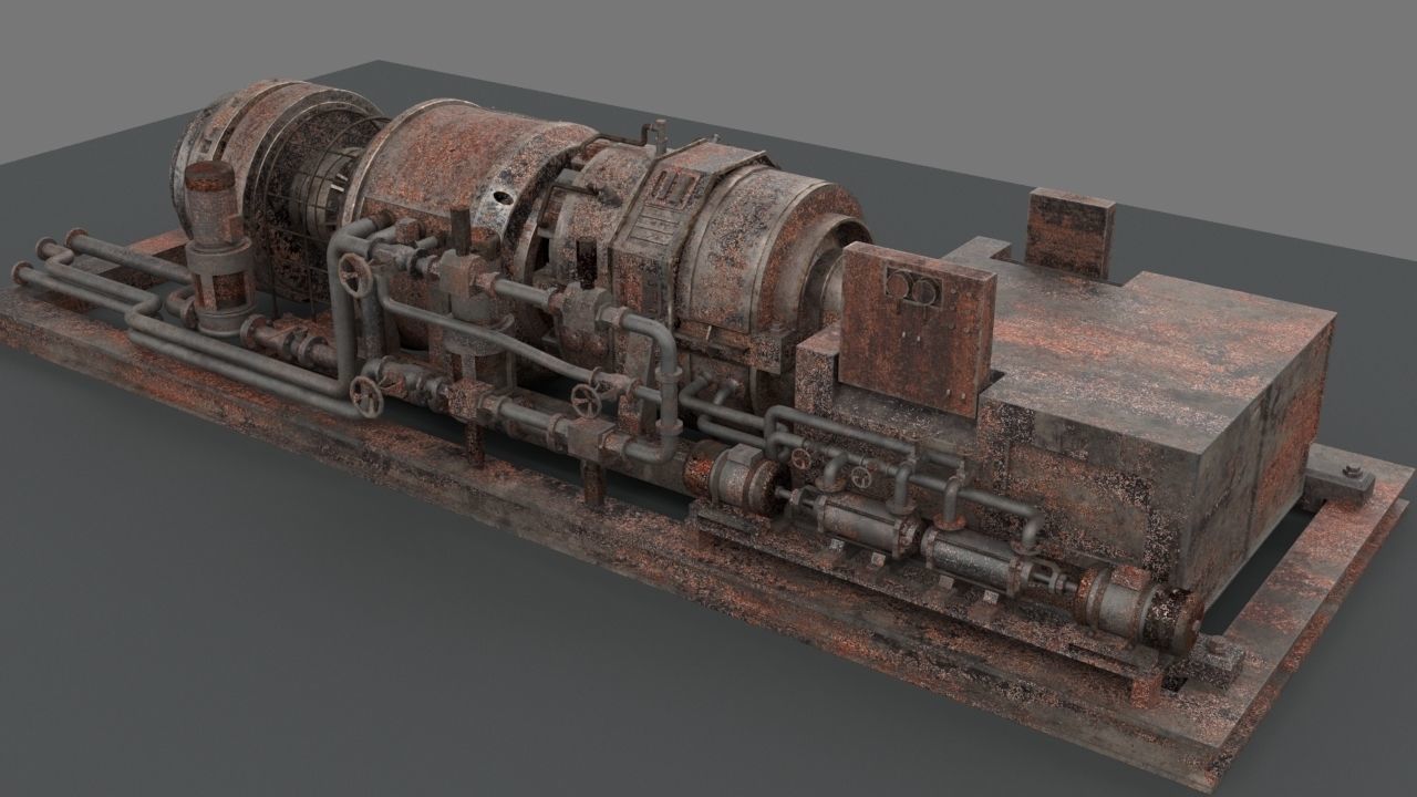 Machinery devices pack 3D Model Collection_2