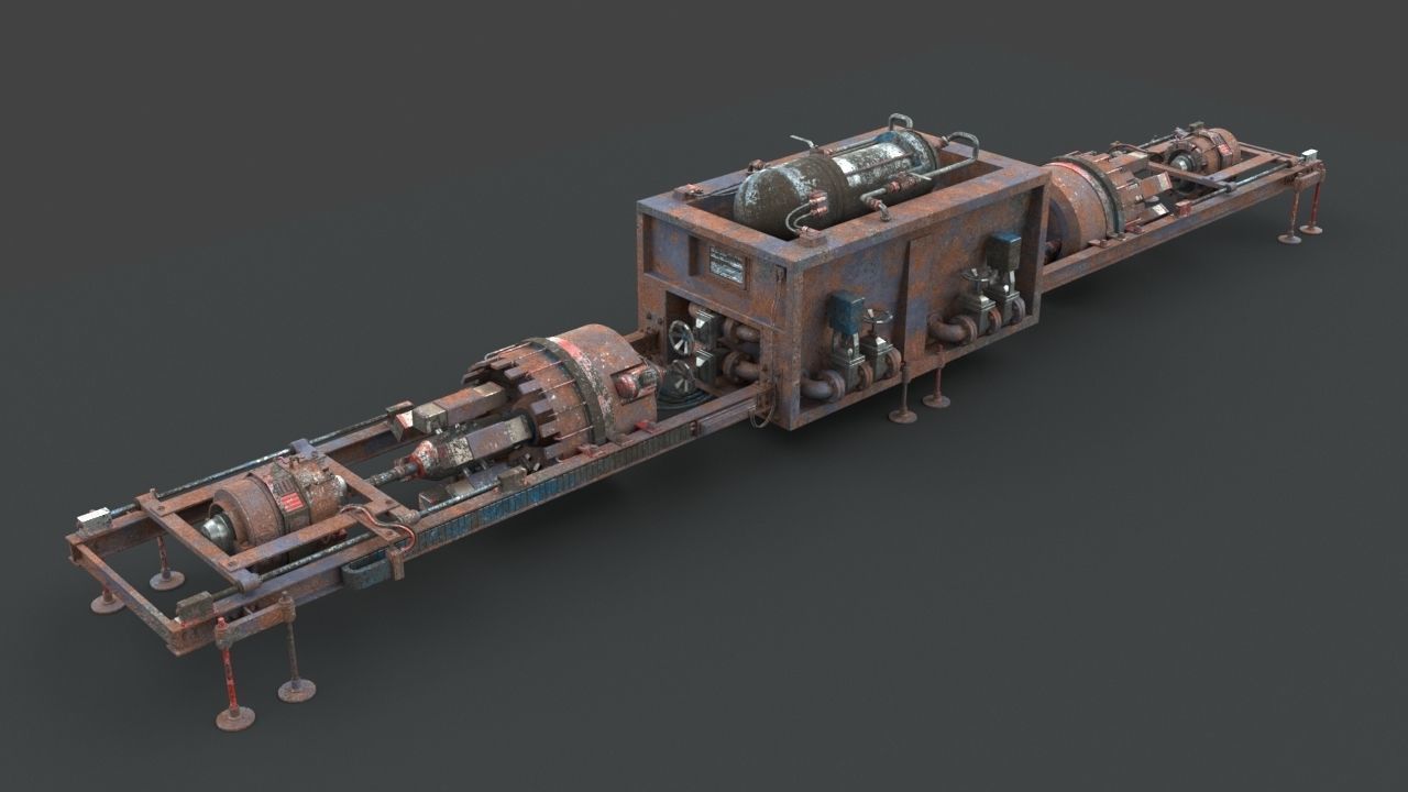 Machinery devices pack 3D Model Collection_10