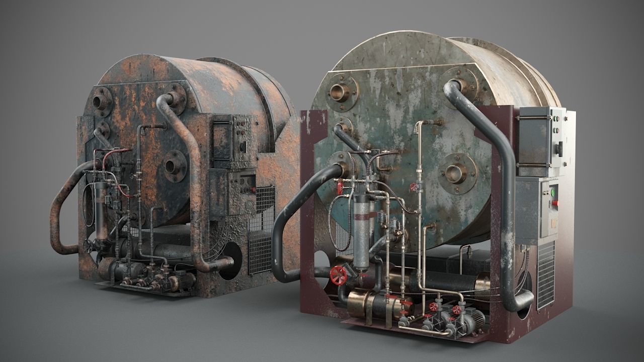 Machinery devices pack 3D Model Collection_21