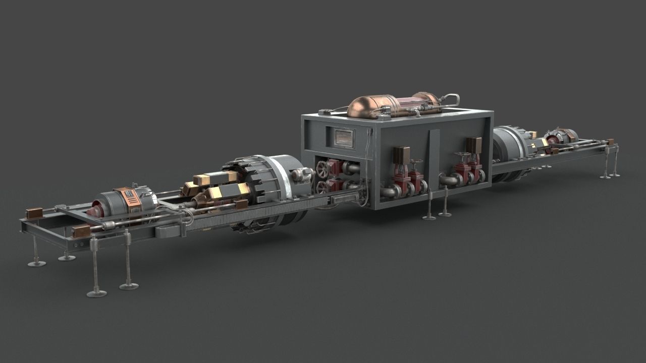 Machinery devices pack 3D Model Collection_9