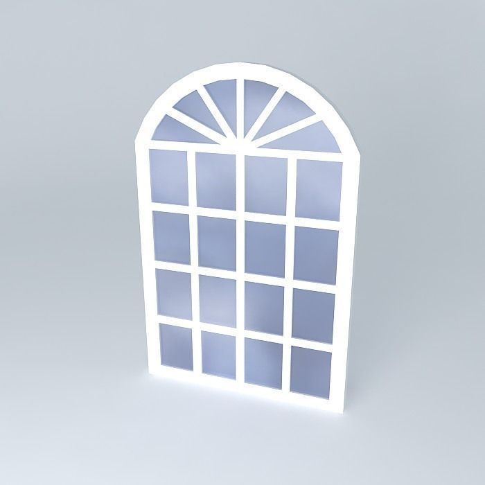 window pane Free 3D model_1