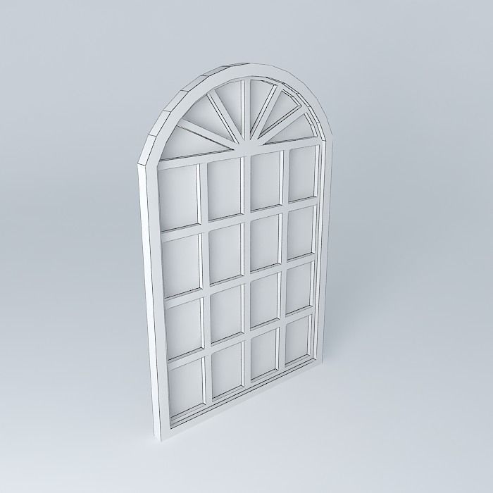 window pane Free 3D model_3
