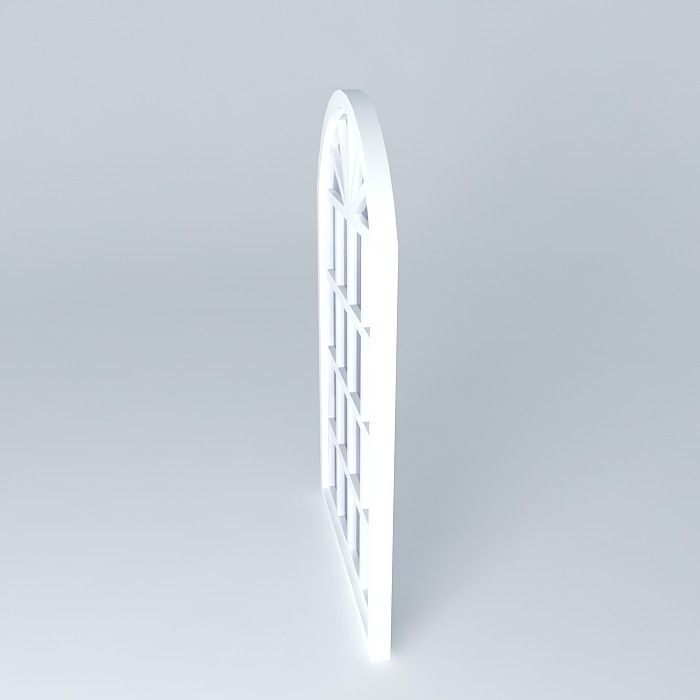 window pane Free 3D model_2