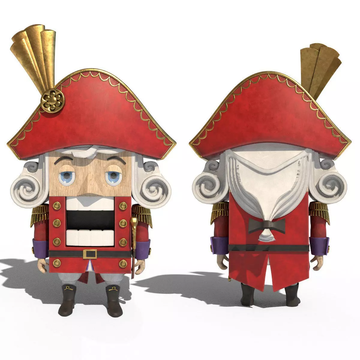 Nutcracker 3D model