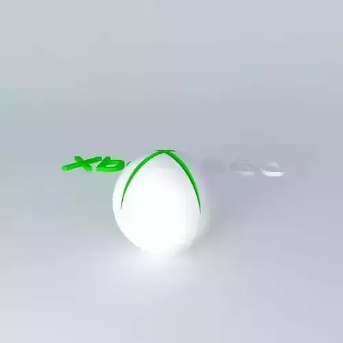xbox logo Free 3D model