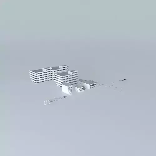 Movie Set group of buildings