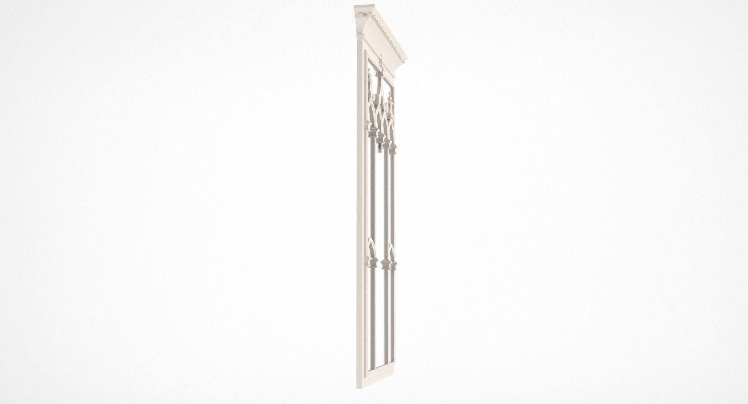 Classic Mirror Chelini Art 2132 3D model_14