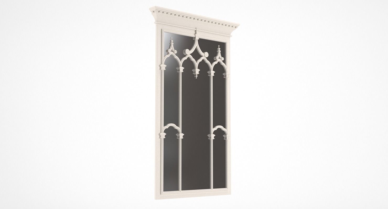 Classic Mirror Chelini Art 2132 3D model_10
