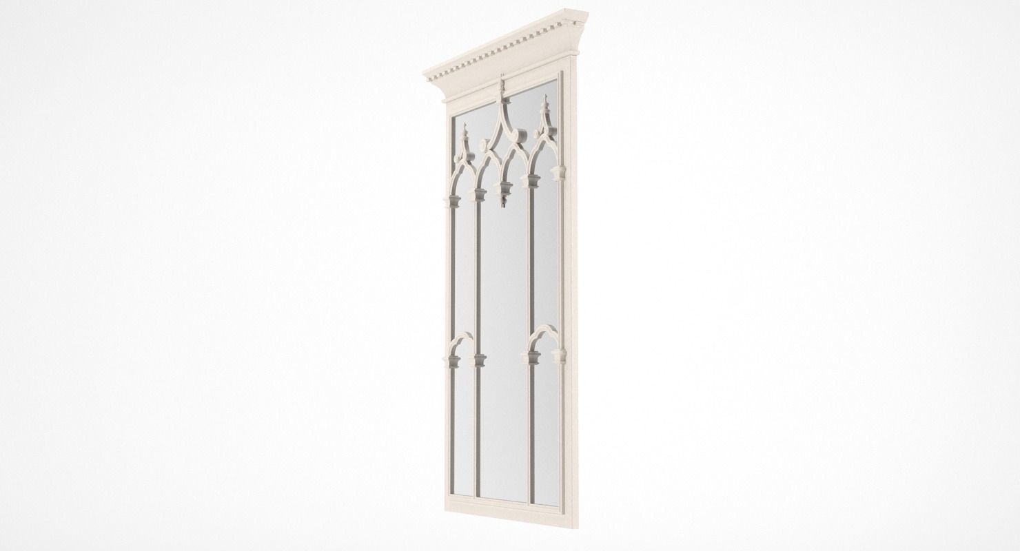 Classic Mirror Chelini Art 2132 3D model_36