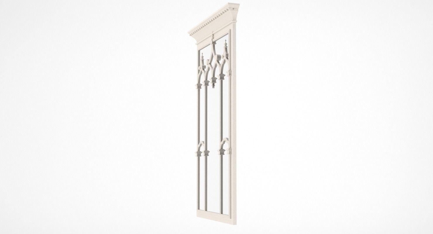 Classic Mirror Chelini Art 2132 3D model_35