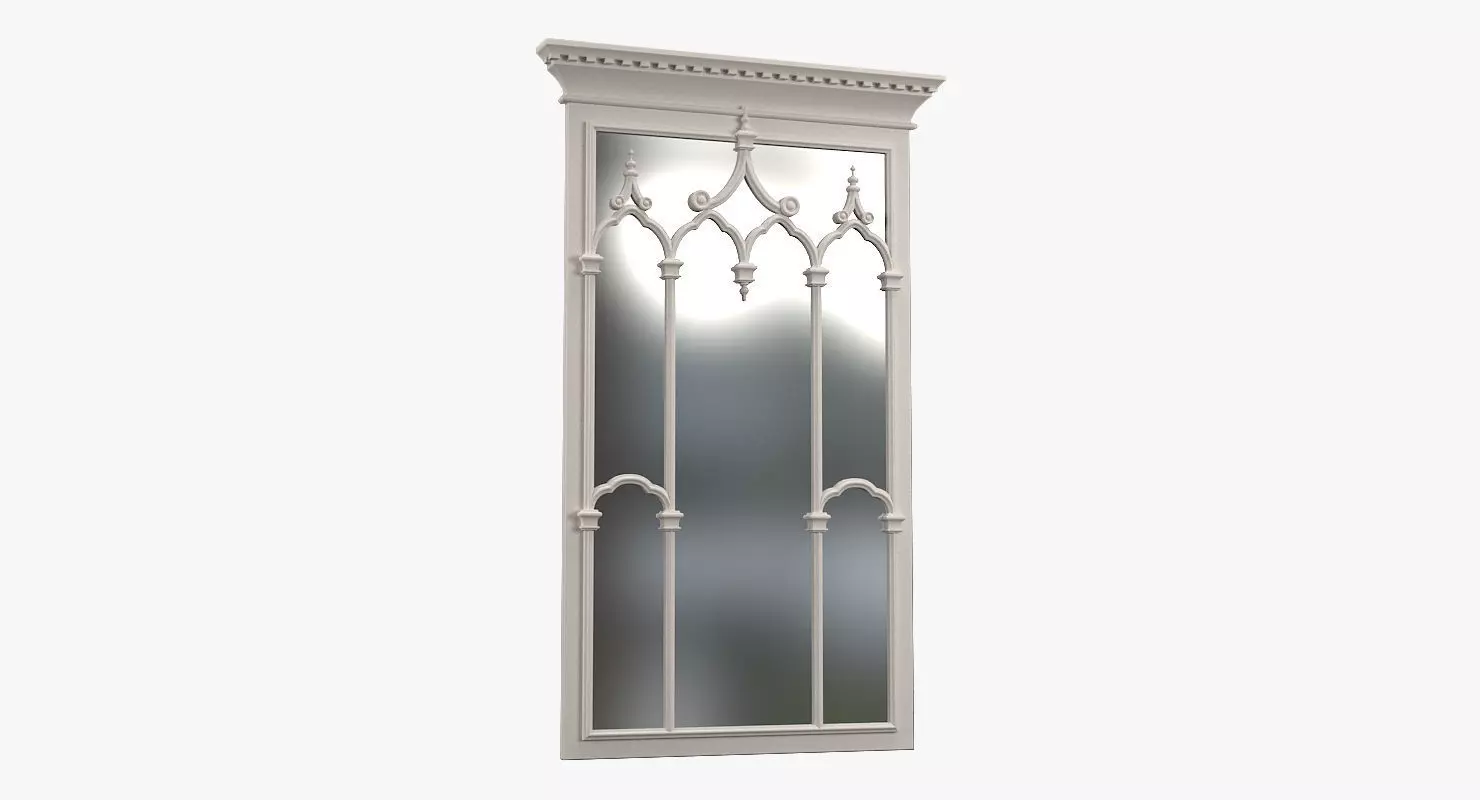Classic Mirror Chelini Art 2132 3D model_0