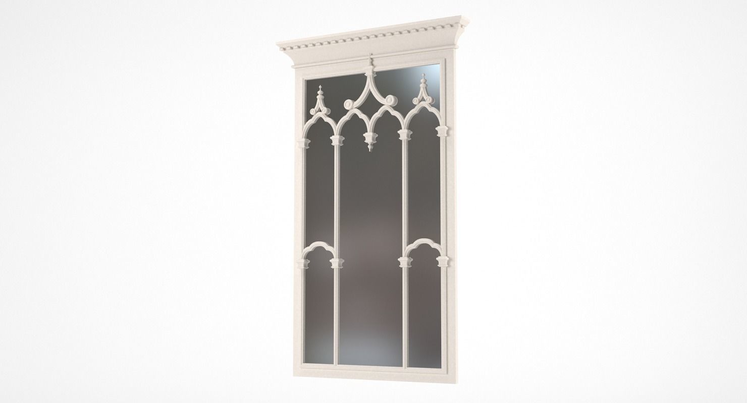 Classic Mirror Chelini Art 2132 3D model_39