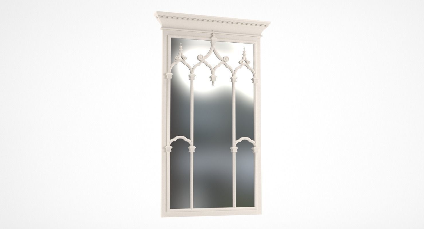 Classic Mirror Chelini Art 2132 3D model_8
