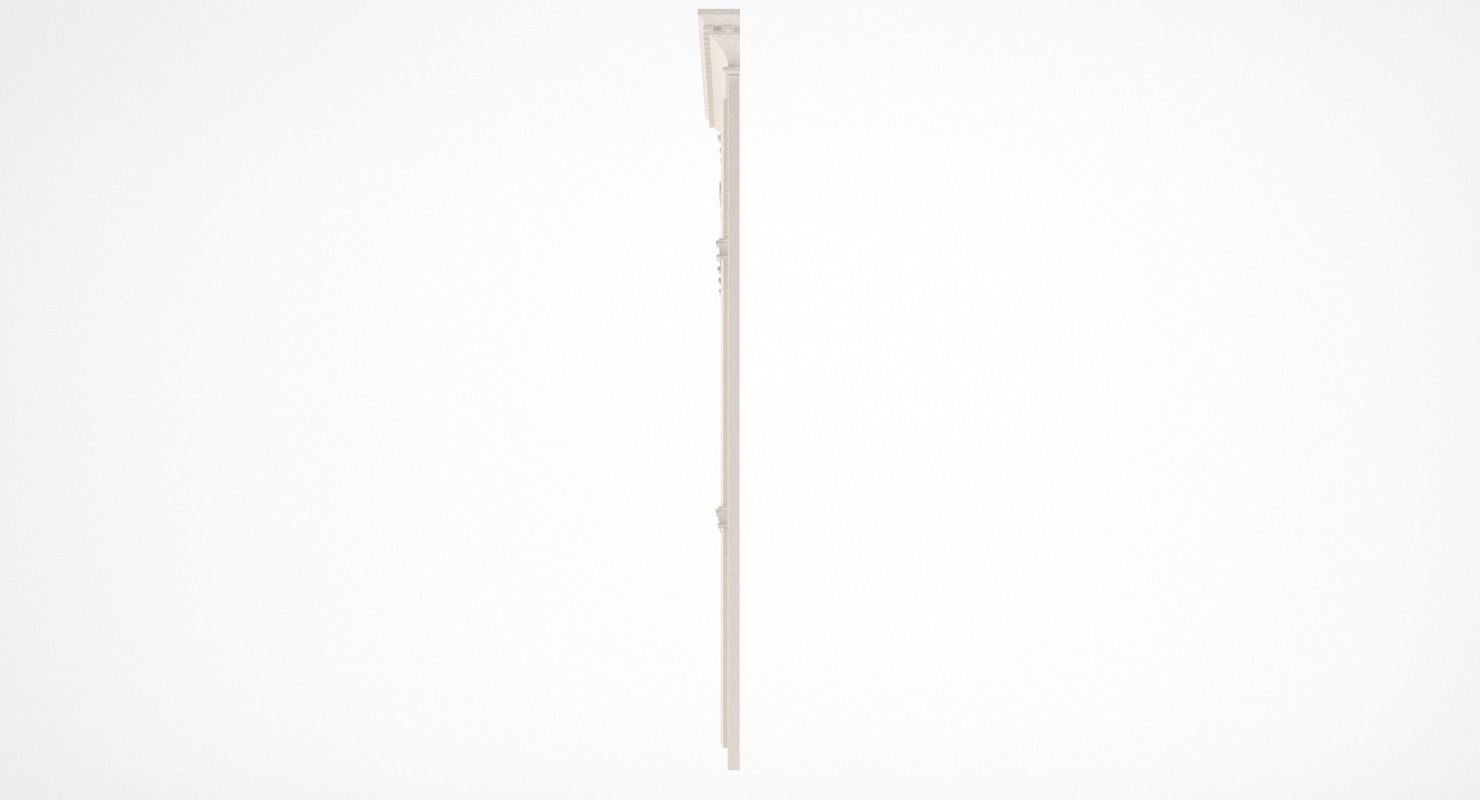 Classic Mirror Chelini Art 2132 3D model_33