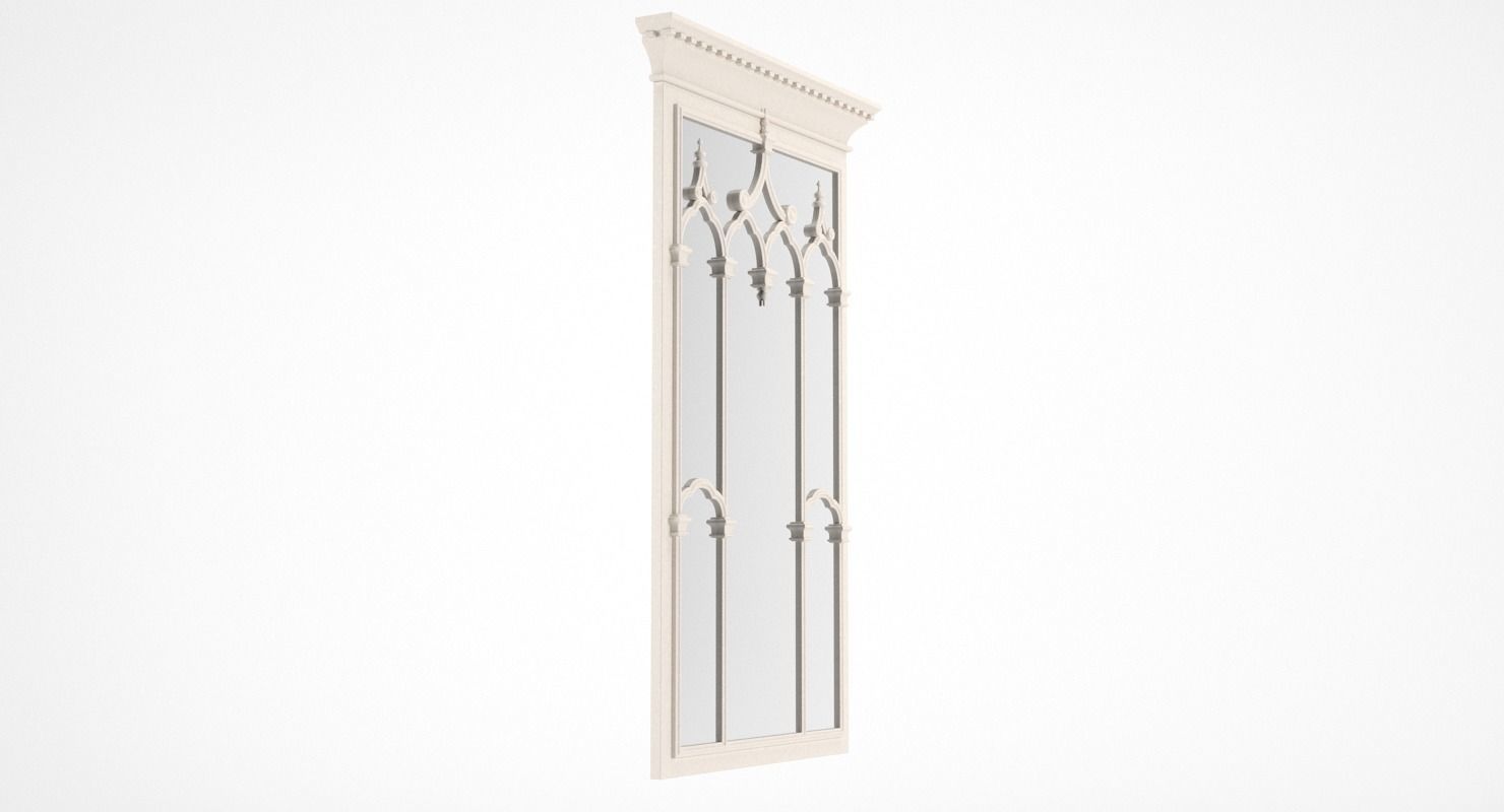 Classic Mirror Chelini Art 2132 3D model_12