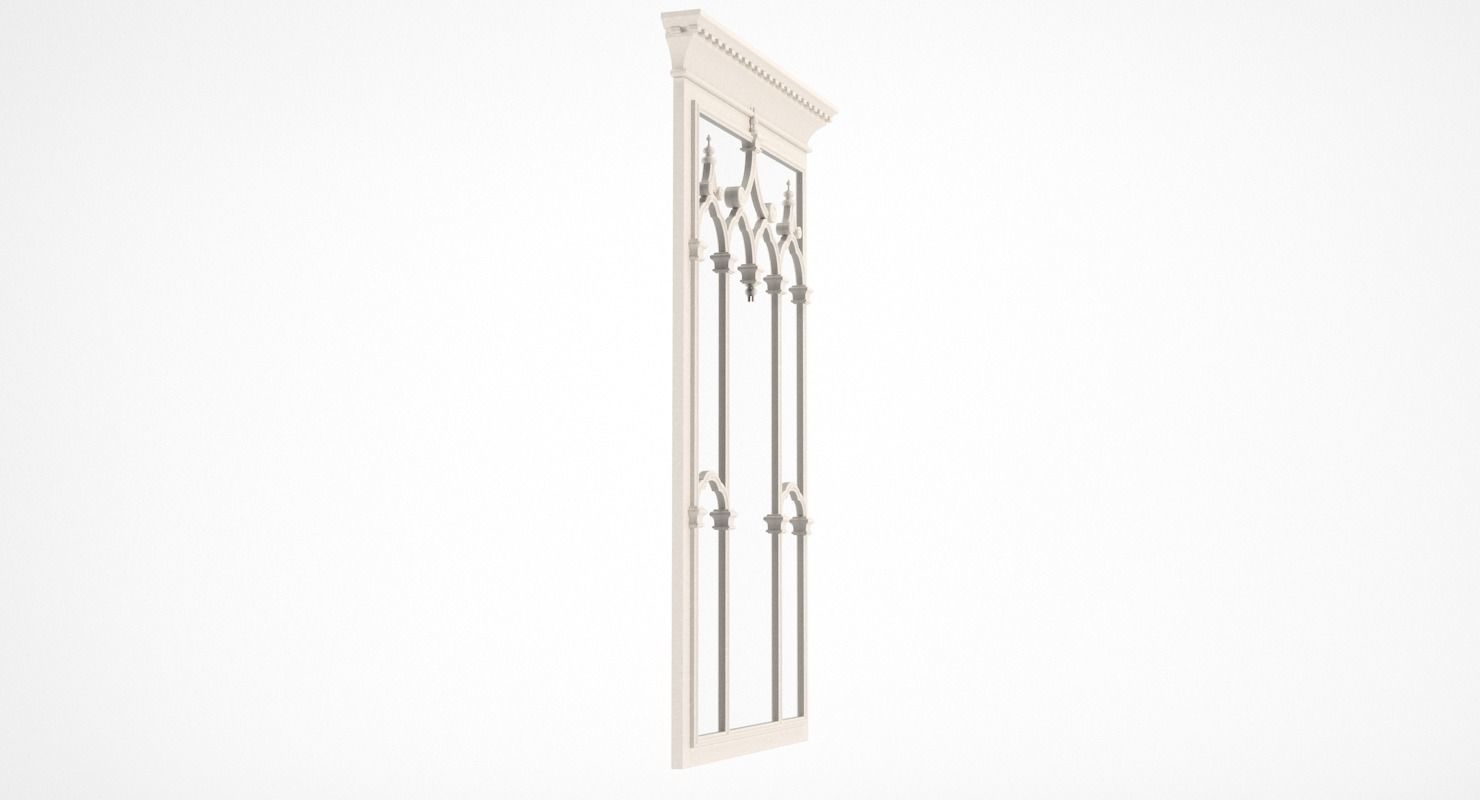 Classic Mirror Chelini Art 2132 3D model_13