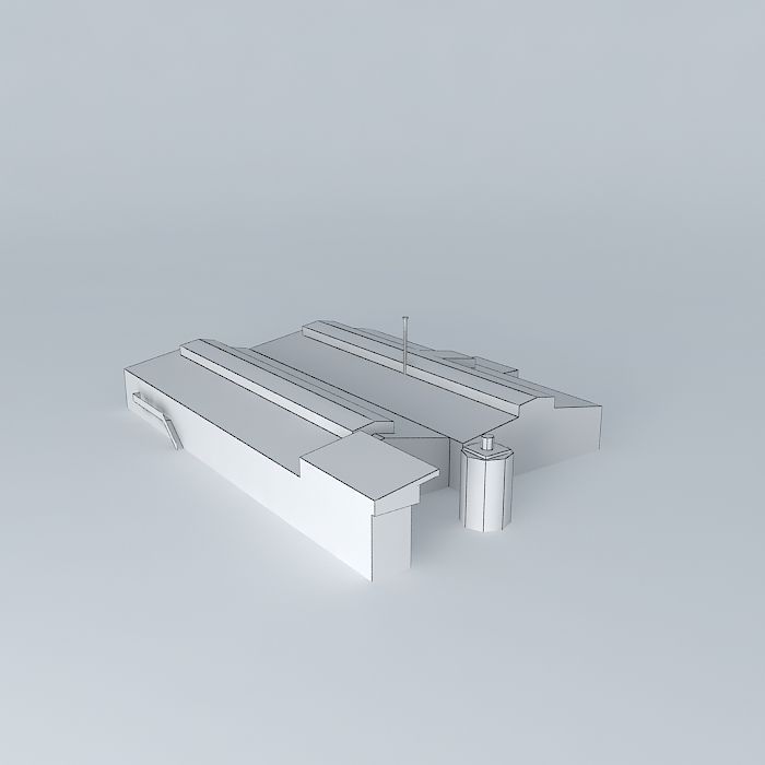 Hangar Central Free 3D model_3