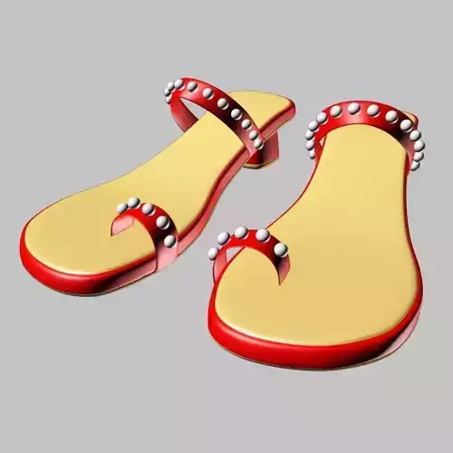 Thong Slide Sandals 01