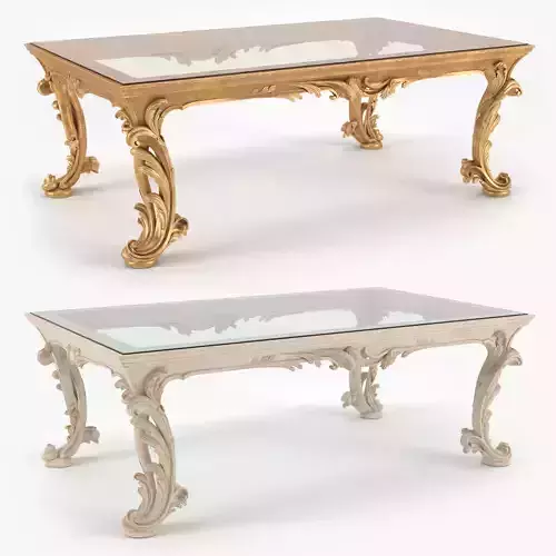 Classic Coffee Table - Chelini Art 1064 - set
