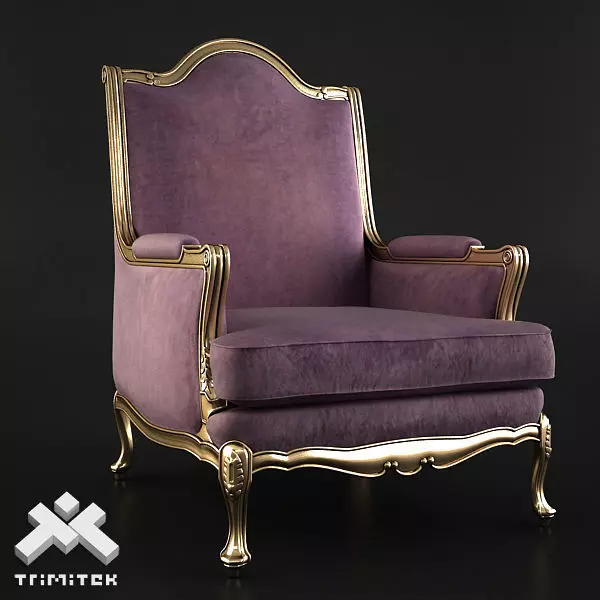 Classic Armchair - Moses 3D model