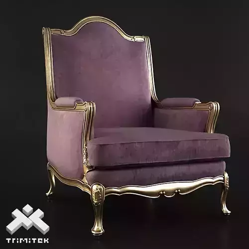 Classic Armchair - Moses 3D model