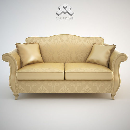 Classic Sofa Chantal 3D model
